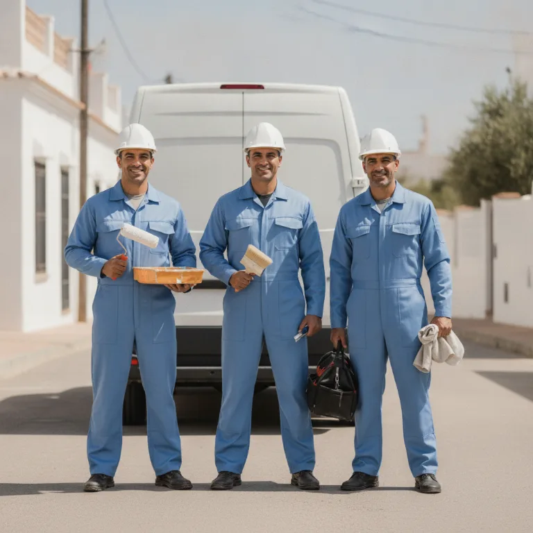 Pintor equipo en Algorta